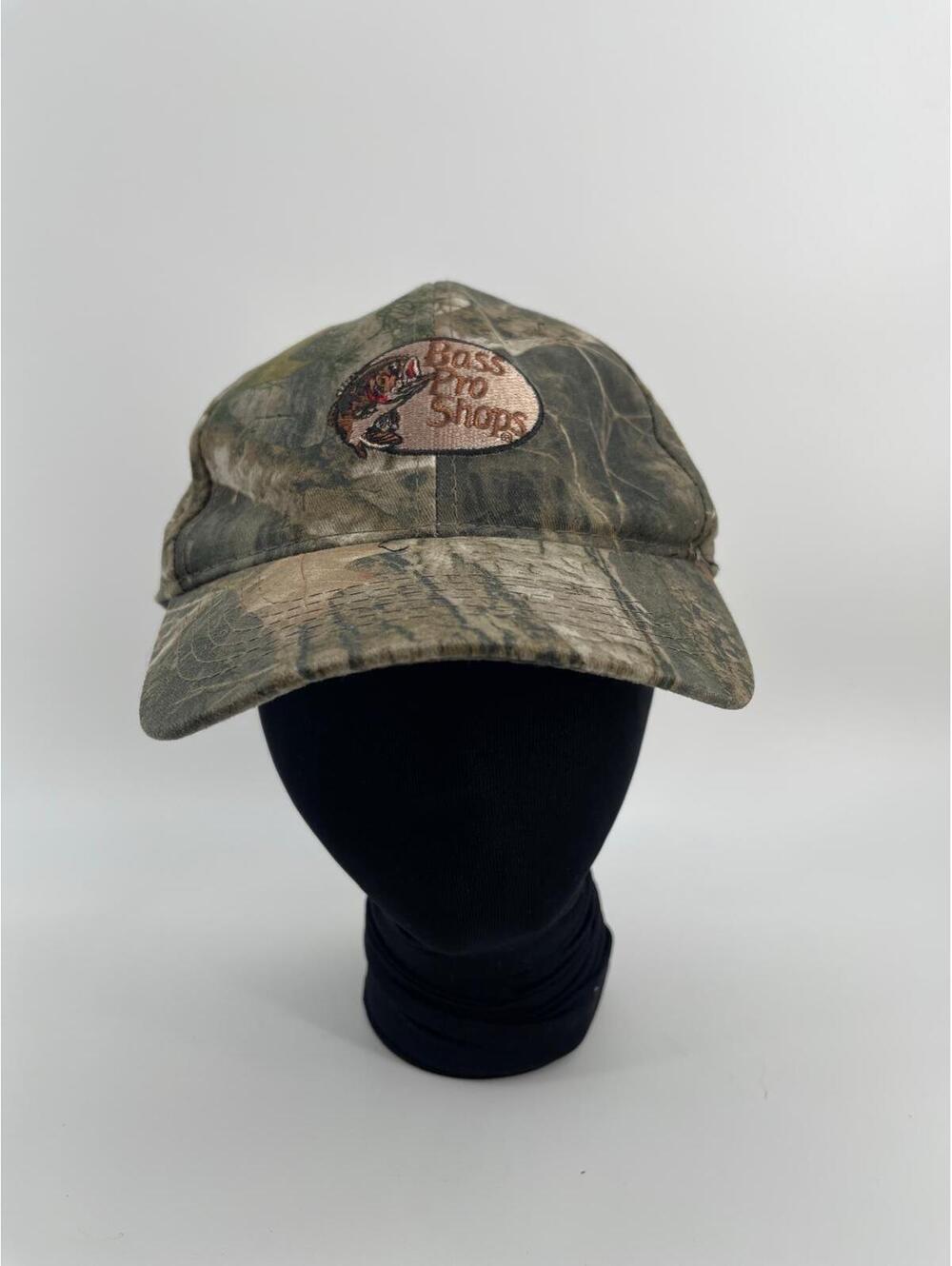 Vintage Y2K Bass Pro Shops Redhead Camo Fishing Hay